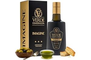 V E VERDE ESMERALDA Verde Esmeralda Huile d’Olive Picual – Espagne-Jaén 500ml | Olive Oil Premium filtrée de Cazorla, huile d’olive espagnole au goût fruité avec herbe fraîche, de tomate et d’amande.