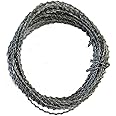 Battlefield Model Barbed Wire - 3M Metal Razor Wire for Miniature Bases and Wargame Terrain