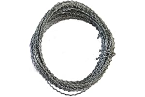 Warlord Games Battlefield Model Barbed Wire - 3M Metal Razor Wire for Miniature Bases and Wargame Terrain