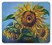 Produktbild Sunflower Mouse Pad, Surreal Style Flowers Essence Harvest Season Blossom Classic Art Retro Print, Standard Size Rectangle Non-Slip Rubber Mousepad, Multicolor 9.8 X 11.8 inch