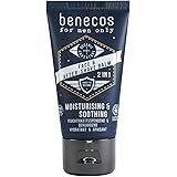 Benecos - natural beauty 94311 organic cosmetics - balsamo viso e dopobarba 2 in 1 - vegan - 50 ml