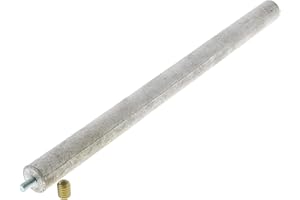 GTAPIECE Anode de résistance 276mm M5 compatible chauffe-eau ALLIANCE, ALTECH, ARISTON, CHAFFOTEAUX&MAURY, FLECK, LEMERCIER, REGENT