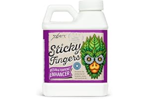 Xpert Nutrients Sticky Fingers (250 ML) - Potente estimulador de resina de floración y potenciador de terpenos, acelerador líquido universal para una floración fuerte, aroma intenso, floración potente