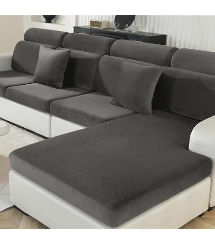 Housse De Coussin Extensible De Canape Housse De Protection 3/2/4/1 Places/d'angle Velours Housse De Canapé Housse De Siège De Canapé Couvre Pour Canapé Protege ( Color : #14 , Size