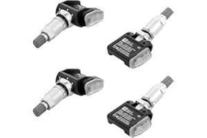 HEBERUCK Lot de 4 capteurs de pression des pneus F90, 36106887147, compatibles avec BMW Série 1 3 Série 5 F40 G20 G21 G28 G30 G31 G38 36106872774 36106876957 361068728728 03/68. 76957 BMW 8 G14 G15 F91 M8 F92