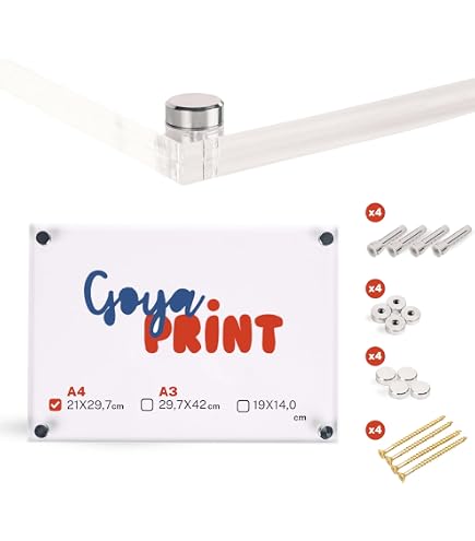 Lesnlok 6 Fogli Acrilici Trasparenti 20x20 Cm – Spessore 3 Mm, Per Insegne, Artigianato, Cornici E Progetti Fai Da Te - 6
