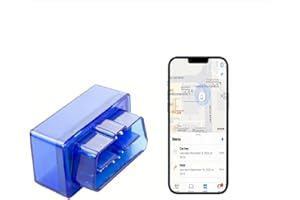 DOHOME OBD Vehicle Tracker Device Real Time Positioning Tracker for Cars and Trucks Direct Connection to OBD Interface Works with Apple Find My App(only fo iOS devices)