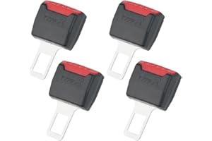 DOKRIN Moulages intérieurs,Clips de ceinture de sécurité universels 4 pièces, adaptés aux voitures, supercars et SUV, compatibles avec la plupart des pièces automobiles