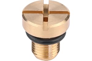 AKOZON Zbiornik wyrównawczy chłodziwa Śruba odpowietrzająca Śruba spustowa Zbiornik wyrównawczy chłodnicy i gumowy o-ring Solidny mosiądz kęsów do E30 E36 E31 E34 E46 E39 E38