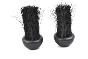 ARMYJY 2Pcs Fireside Companion Brush Head Replacement Hearth Fire Brush Head Refills