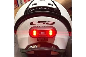 Riloer Bike Helmet Light, LED Bicycle Front Rear Helmet Light USB Rechargeable Waterproof with 3 Lighting Modes for Riding or Outdoor Activities,Bike Lights Front and Back