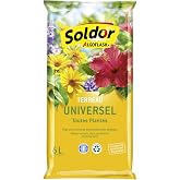 ALGOFLASH Universal Soil for All Plants, Vigorous Growth, UAB, Made in France, 6 L, TSOL6