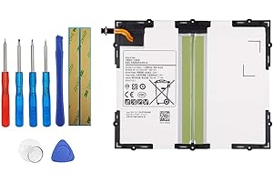 Vvsialeek EB-BT585ABA EB-BT585ABE Ersatz Akku Kompatibel Für Samsung Galaxy Tab A 10.1 2016 TD-LTE SM-P580 SM-P585M SM-T580 with Toolkit