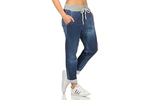 SOCKENHIMMEL Freizeithose leichte Sommerhose für Damen angenehme Sweathose in Jeans Optik