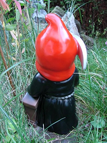 Gartenzwerg Sensenmann Reaper aus bruchfestem PVC Zwerg Made in Germany Figur - 2