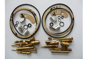 JWN 2 juegos * Kit de reparación de carburador Carb KZ400 KZ400D KZ400S para Kawasaki (Se adapta a: KZ400)