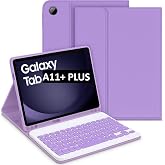 UnDePlus Samsung Galaxy Tab A11 Plus 11in&ccedil; ile uyumlu Kılıf Kablosuz Klavyeli Case Mobax X230 X235 X236B