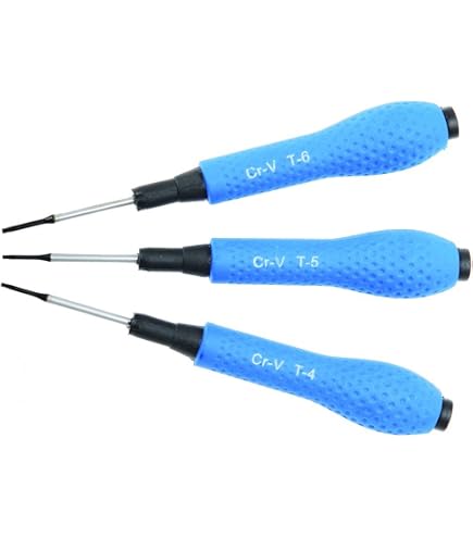 5X TORX SCHRAUBENDREHER T2 T3 T4 T5 T6 Magnetisch Stern Bit Handy Reparatur Set EUR 8,49 - DE