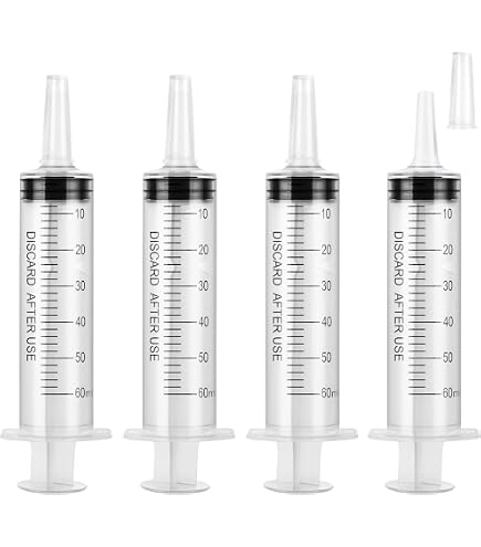 Produktbild von PintoMed Einwegspritzen 1 Ml Ohne Nadel – 100 Stück, Steril, Luer Slip, 3-teilig, Für Klebstoffe, Öle & Labor