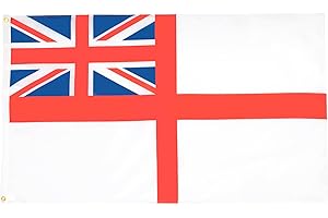 AZ FLAG - Flagge Britischer Royal Navy - 250x150 cm - Kriegsmarine Des Vereinigten Königreichs Große Fahne 100% Polyester mit Messing-Ösen - 300g
