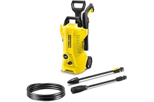 Kärcher K 2 Power Control pressure washer, pressure: max. 110 bar, flow rate: 360 l/h, area coverage: 20 m²/h, water filter, weight: 4.0 kg, high-pressure hose and gun, dirt blaster, spray lance