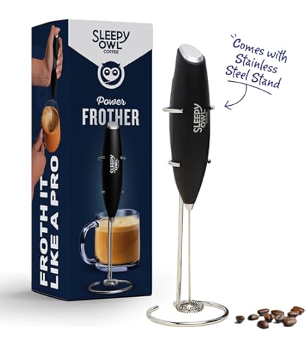 Oliver's Kitchen ® Handheld Milk Throther - Create Milky Foam For