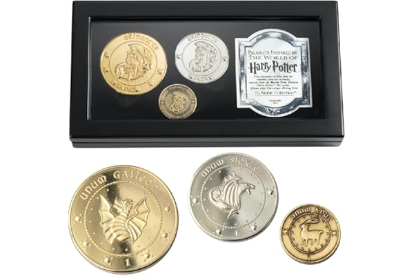 The Noble Collection Harry Potter Gringotts Bank Coins Collection