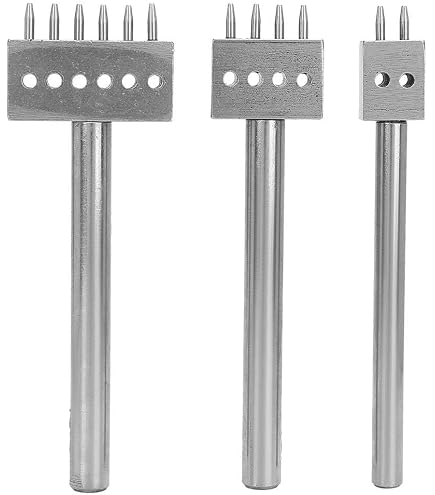 Set Di Strumenti Per Taglierina Circolare In Pelle Foro In Acciaio Ad Alto Tenore Di Carbonio Fustelle Per Punzonatura Cava Per Strumenti Di Perforazione Per Cintura Fai Da Te Fatti A Mano - 8