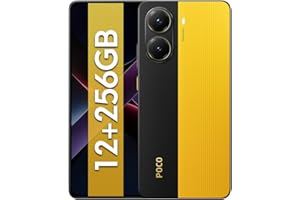 XIAOMI POCO X7 Pro - Smartphone de 12+256GB, Pantalla CrystalRes 1.5K 120Hz AMOLED, MediaTek Dimensity 8400-Ultra, Cámara de 50 MP, 90W HyperCharge, Cargador no Incluido, Amarillo (Versión ES)