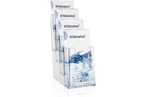 Taymar Soporte para Folletos, Transparente