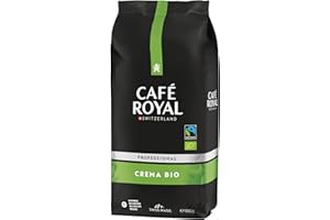 Café Royal Professional Line beans, Bio Crema, 1kg coffee beans, Bio and Fairtrade certified, 100 percent Arabica coffee