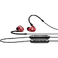 (Refurbished) Sennheiser Professional Audio IE 100 PRO Wireless Monitoring In Ear Earphone - Red with Built-in mic for Your Mobile Phone, PC or Tablet. Passive Noise Cancelling & 10hours Battery Life