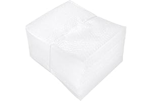 High-PQ Bubble Pouch Wraps, Clear Not Self-Seal Bubble Out Bags for Packing, Double Walled Cushioning Bags for Shipping, Storage and Moving(30X30CM,50Pack)