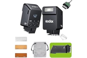 GODOX IT22 N TTL Mini Flash, IT22N Camera Flash with Spreader and Color Filter, Compatible with Nikon ZF Z5II Z6III Z8 Z50II Z30 D850 Z5 Z50 ZFC Z6II Z9 Z7