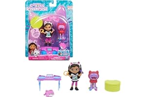 DREAMWORKS GABBY'S DOLLHOUSE Gabby's Dollhouse, Mini set Karaoke, con Gabby e Dj Catnip, modelli /colori assortiti