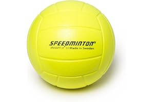 Speedminton Volley Ball Palla in gommapiuma, Neon Giallo, 20 cm