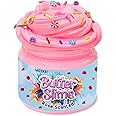 HOTKEI Pink Rose Scented Butter Slime for Kids 3 to 10 Years Kit Set with Sprinkles Candy Charms Soft Stretchy Toy Birthday Return Gift Toys for Kids Boys Girls Birthday