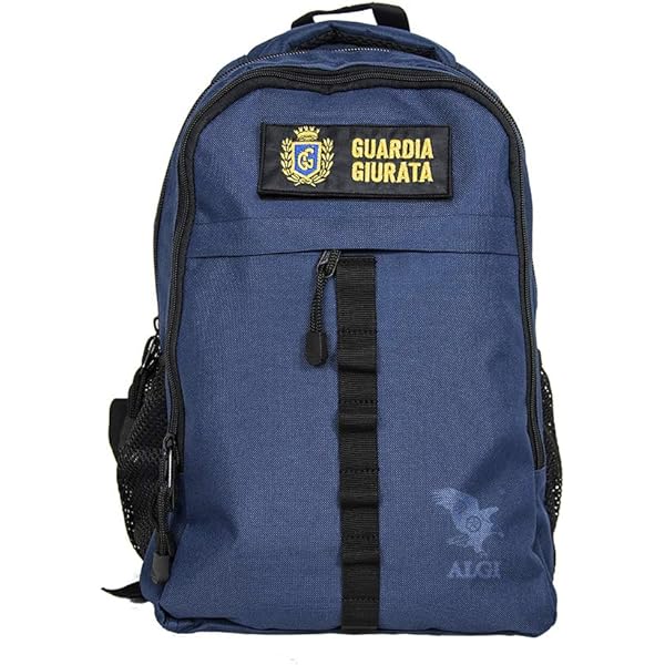 Zaino Tattico Xsmall 25 Litri Con Molle - Blu Navy Con Bandiera Italia, Per Scuola E Outdoor - Foto 8