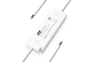 illuburg LED-transformator 24 V 60 W vattentät IP44 platt utan flimmer LED-strömförsörjningsdrivrutin