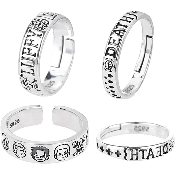 Set Gioielli One Piece: Collana Rufy E Cappello Paglia + Anello Zoro - 12 Pezzi Con Adesivi - Foto 13