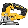 DEWALT 20V MAX XR Jig Saw, 3,200 Blade Speed, Cordless, Brushless Motor, LED Light, Bare Tool Only (DCS334B)