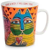 Mug Laurel Burch : Time Spent With A Cat Is Never Wasted