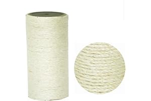 nanook Poteau de Rechange pour Arbre à Chat/Poteau en sisal de Rechange - 11 cm Ø - Longeur 25 cm - Filetage M8