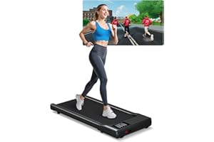 Copant Raceable Cinta de Andar Adecuado para Dispositivo Portatil Alta Tecnología, Cursos Ejercicios y Multijugador Carrera Cinta de Correr Escritorio con App Control