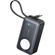 Batterie Externe Magnétique 5000mAh Electroniqs X6 Pro - Chargeur Qi2 3 En 1 Smartphone/montre/écouteurs - 20W USB-C