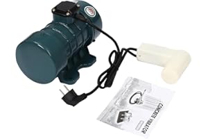 DEEDUUD Beton-Vibrationsmotor 250W, Vibrationsmotor 2840 U/min 220V Geräuscharm mit kapazitive Schalter für Bergbau Metallurgie Kohle Strom Bau (Dunkelgrün)