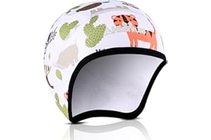 HIKENTURE Berretto invernale per bicicletta per bambini [8 colori], berretto da ciclismo sotto casco, berretto invernale per bambini, casco da equitazione, casco da sci, accessori per sci per bambini