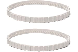 AR-PRO RCX23002 Lot de 2 courroies d'entraînement de rechange à bande souple – Pièces de nettoyage de piscine en caoutchouc de qualité supérieure et robustes | Compatible avec les nettoyeurs de