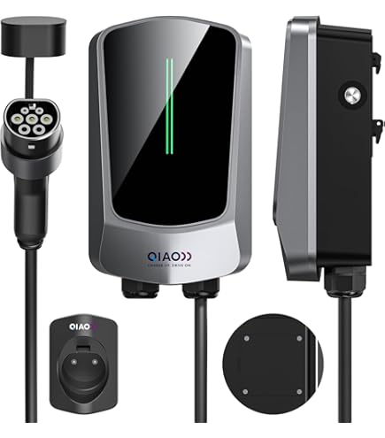 Wallbox De Charge 11 KW Pour Voiture électrique - Câble Type 2 De 5 M - Fabriqué En Allemagne