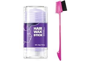 immetee Wax Stick Hair No Graso,Barra de Cera Para el Cabello Mujer Para Cabello Suelto y Con Frizz,Ingredientes Naturales 30g/1.05oz(Olor a Arándano)